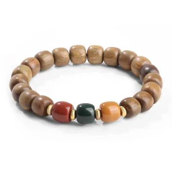 The Years Are Quiet Green Sandalwood Bracelets Unisex