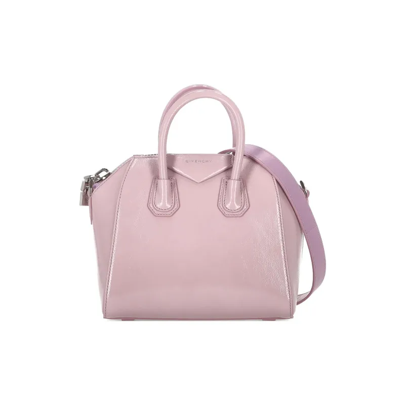 Givenchy Antigona Calfskin One Shoulder Handbags Women's Pink-0