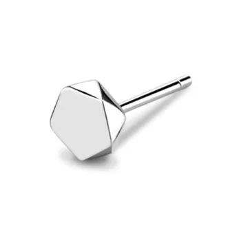 KIVA Sterling Silver Stud Earrings Unisex