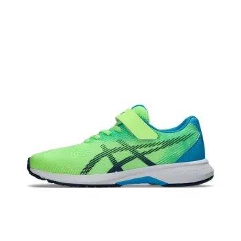Asics Anti Slip Wear Resistant Low Top Kids' Running Shoes Green Teenagers