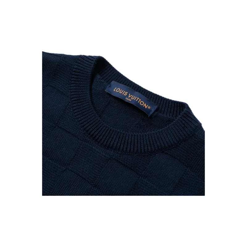 LOUIS VUITTON SS24 Sweater Men's Blue-12