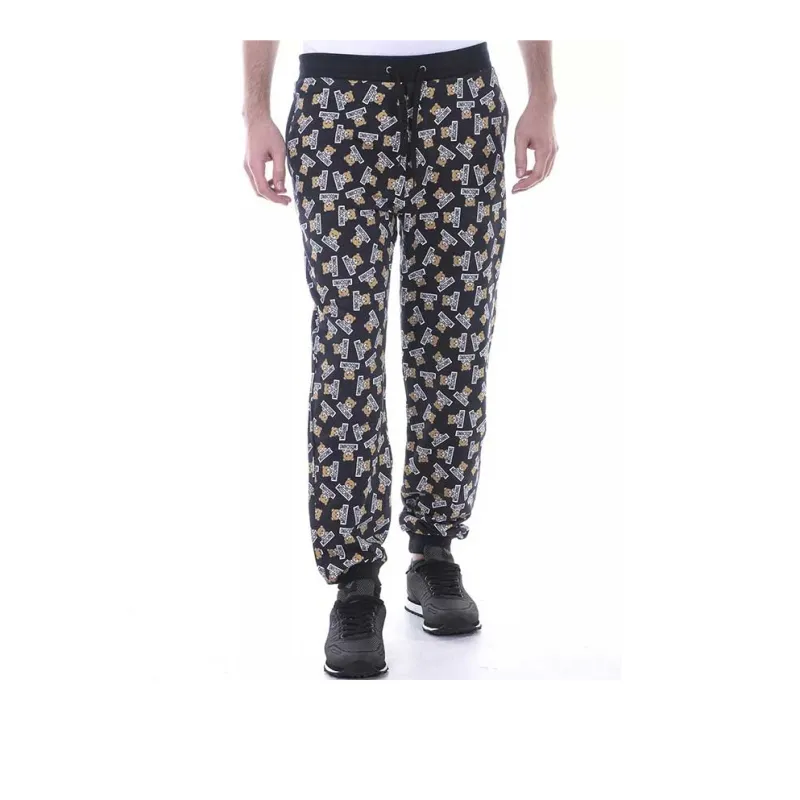 MOSCHINO Knitted Sweatpants Men's Black-0
