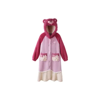 JINGYUN x Disney Pajama Robe Women's Pink Purple