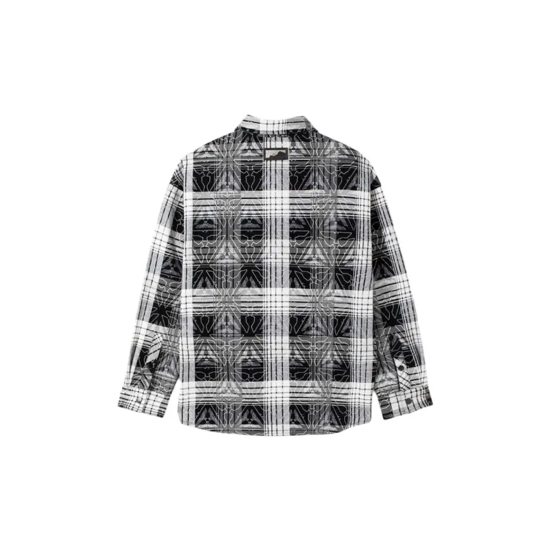 Boy London Shirt Unisex Black And White Plaid-1