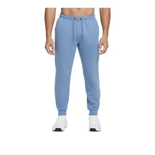Nike PrimaryDRI-FIT UV Fleece Knitted Sports Pants Men's Aegean Sea Storm Blue