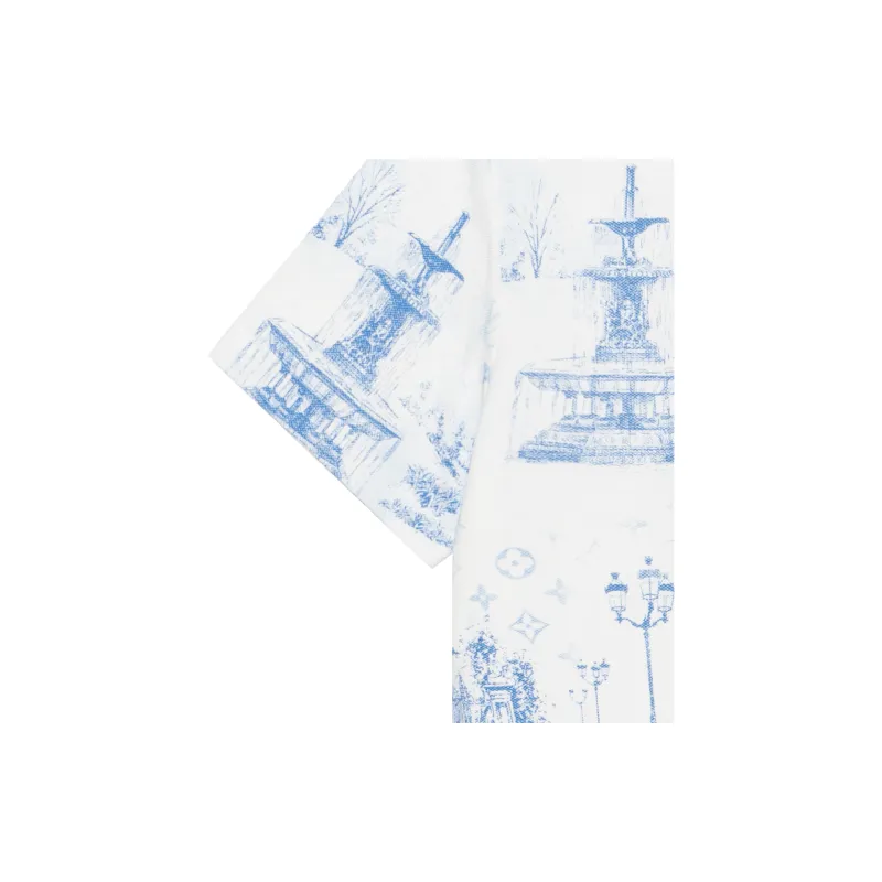 LOUIS VUITTON Printed Cotton Pique T Shirt-3