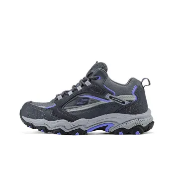 Skechers OUTDOOR Cushioning Wear Resistant Mid Top Trekking Shoes Women's Dark Gray