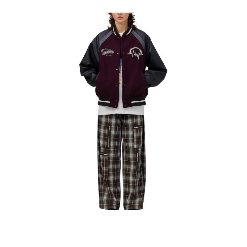 Undercover X GU Undercover Collaboration Jackets Unisex BurGUndy-2