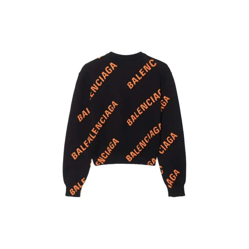 Balenciaga SS22 Sweater Women's Black-1
