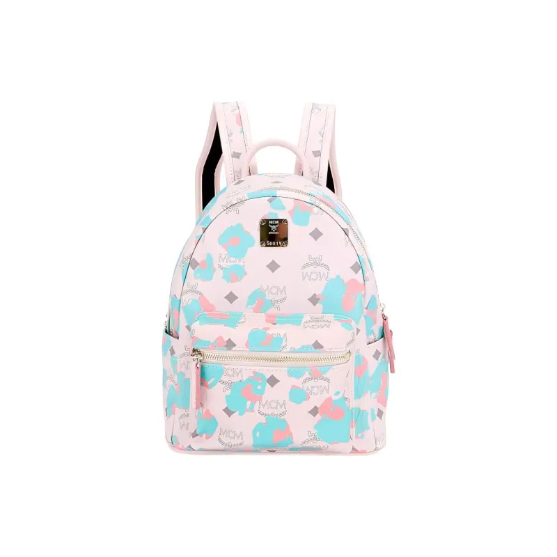 MCM Stark Visetos Backpacks-0