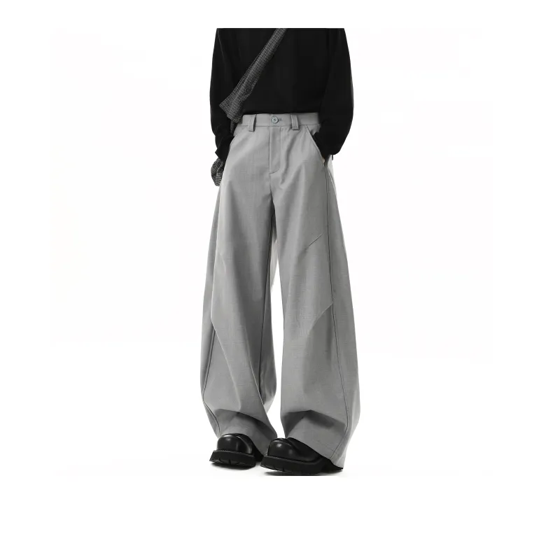 WELTER EXPERIMENT Fashion Versatile Casual Suit Trouser Unisex-0