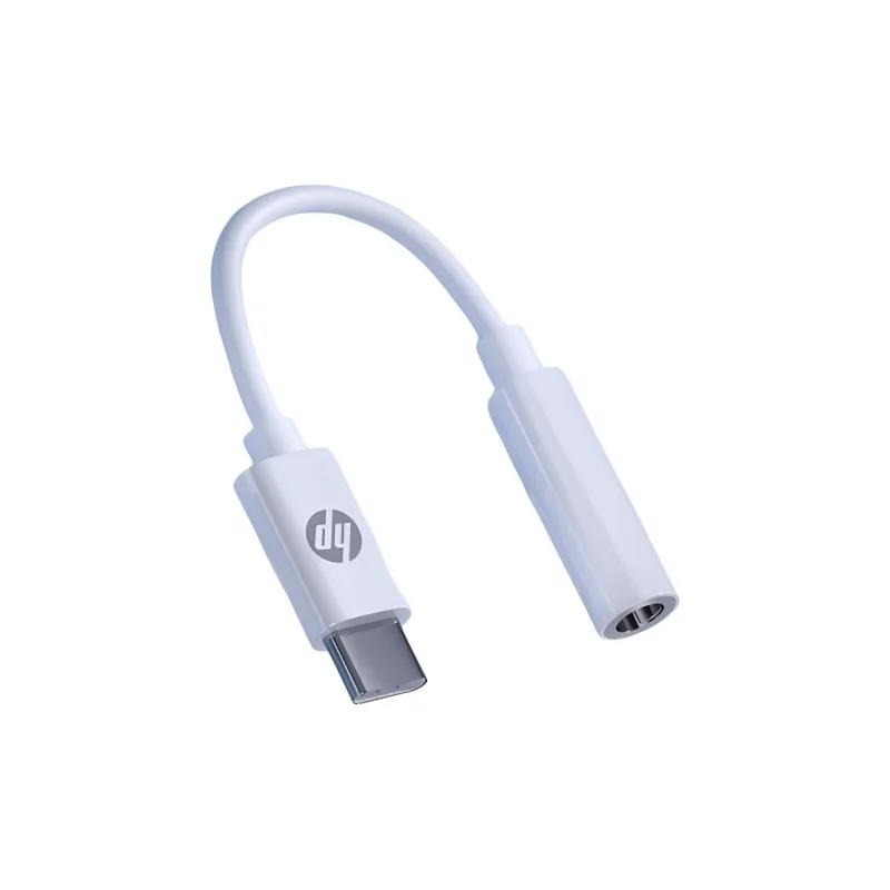 HP HUIPU DHC TC130 Type C To 3.5mm High Quality Sound Portable Easy To Carry Cables-0