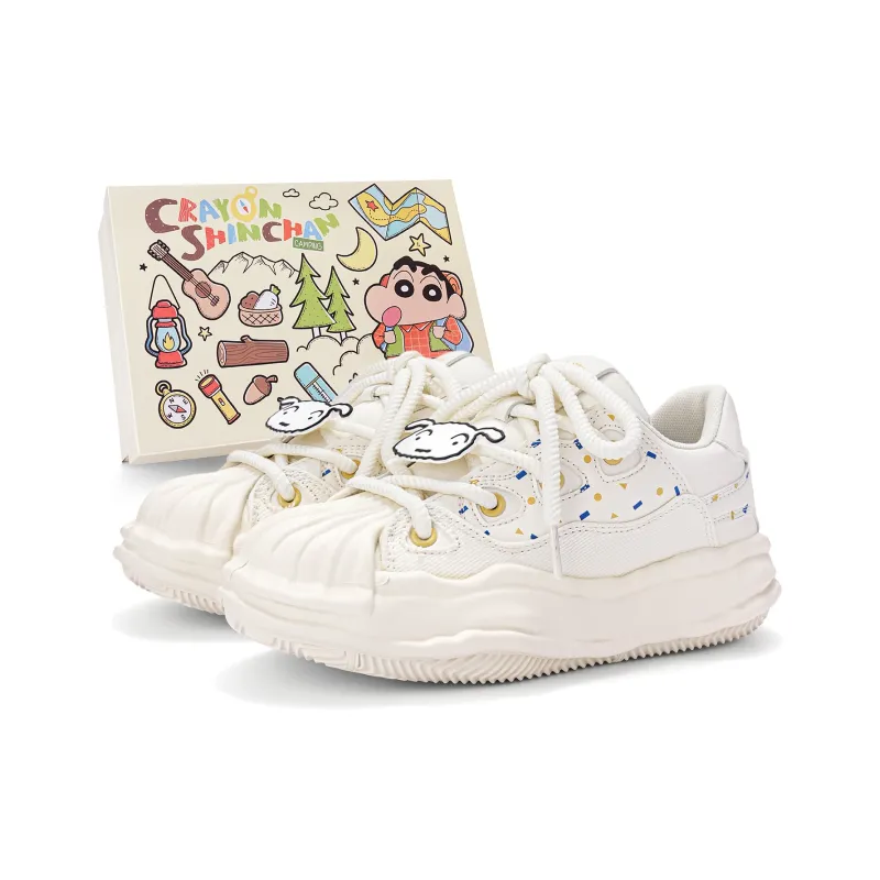 Crayon Shinchan Shell Head Collection Lightweight Wear-Resistant And Slip-Resistant Low-Top Casual Shoes Unisex-6
