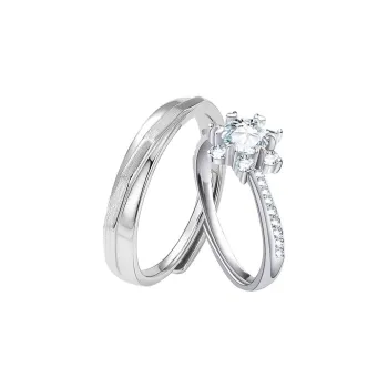 YUJIANDOUDOU S925 Silver Rings Unisex