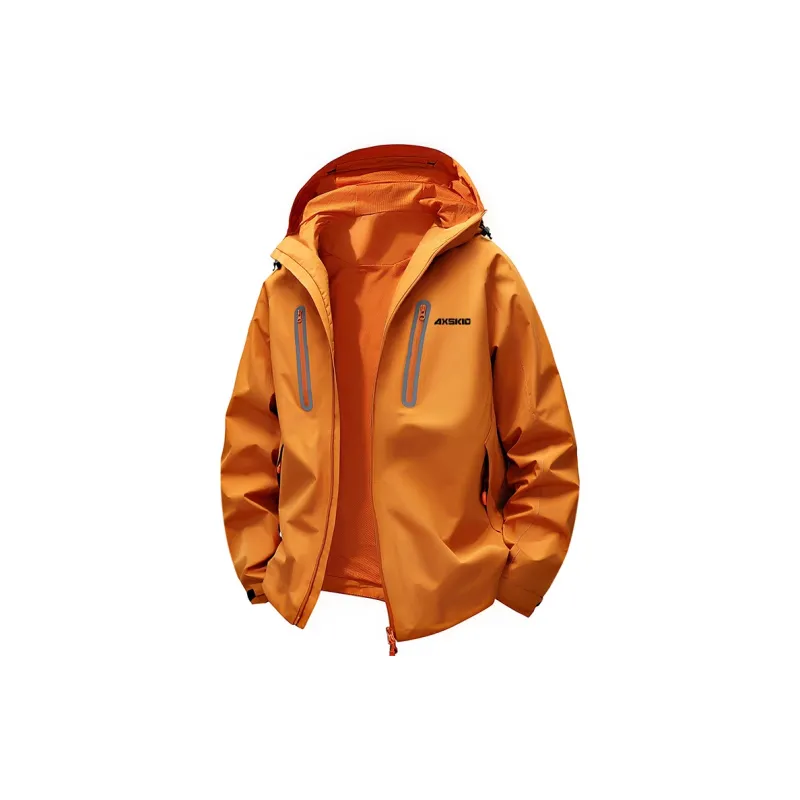 A.X.S.K Water Resistant Windproof UV Protection Breathable Wear Resistant Windbreaker Jacket Unisex-0