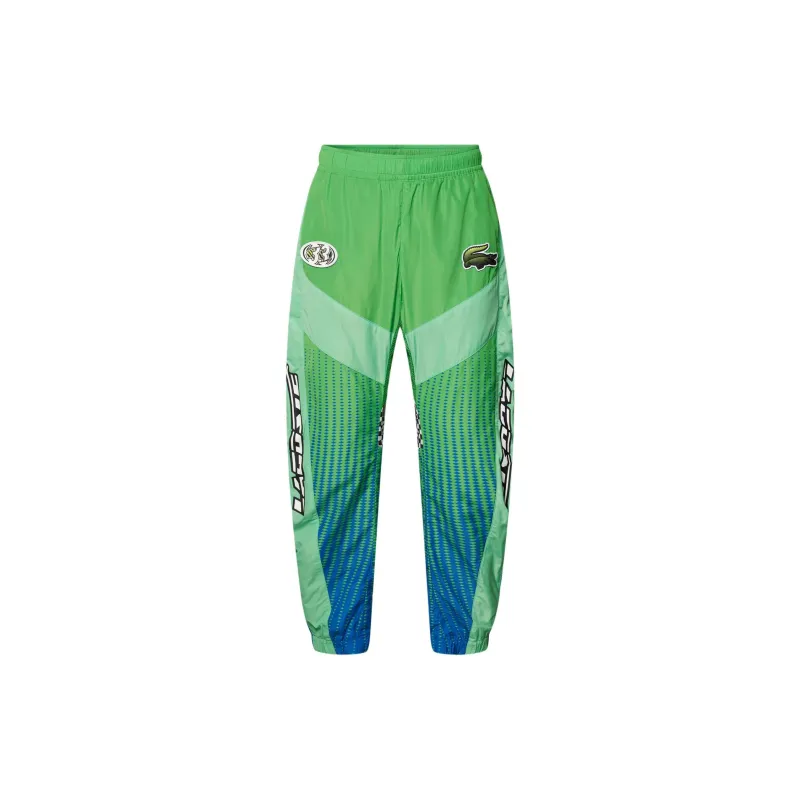 LACOSTE Knitted Sports Pants Men's Green-0