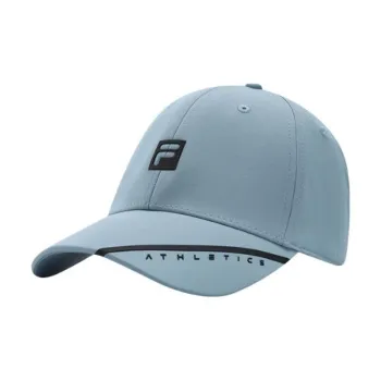 FILA Polyester Baseball Caps Unisex Mountain Spring Blue