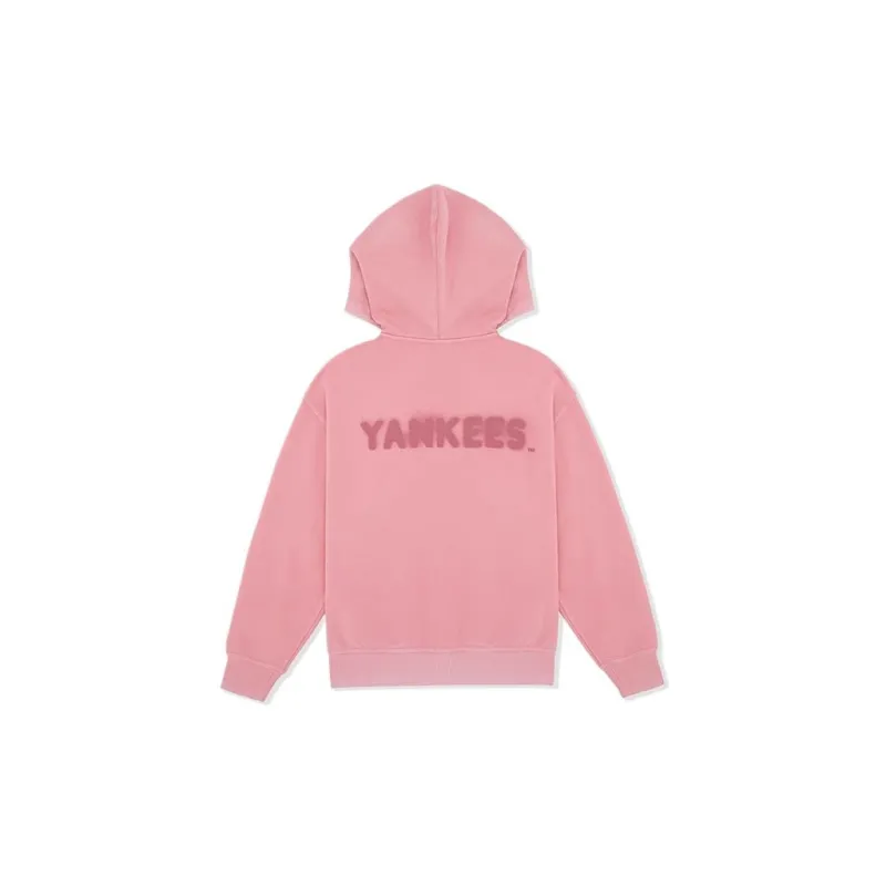 MLB New York Yankees Sweatshirt Unisex Light Peach Pink-1