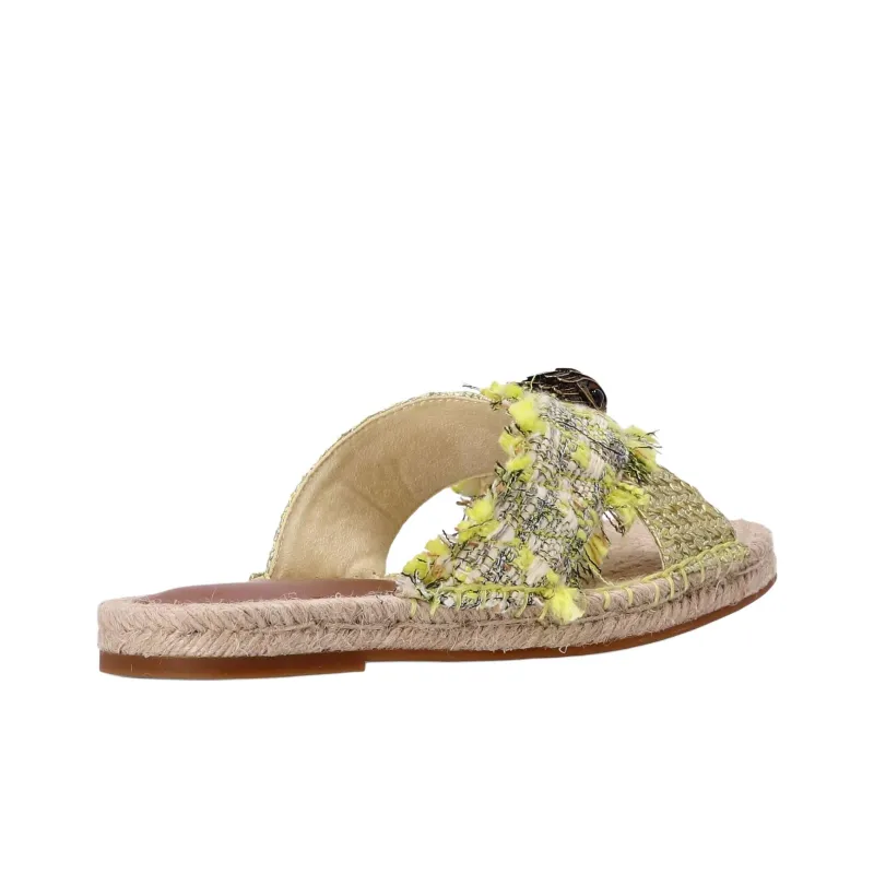 Kurt Geiger London Kensington Slide Slippers Women's Green-4