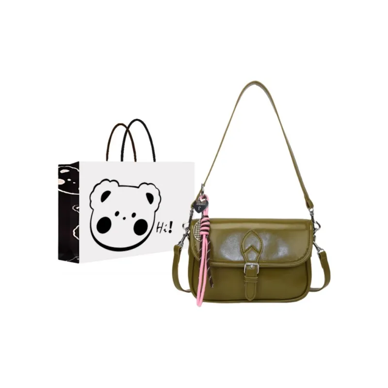 NX DOUGHNUT PU Baguette Shoulder Bag Regular Women's Multicolor-5