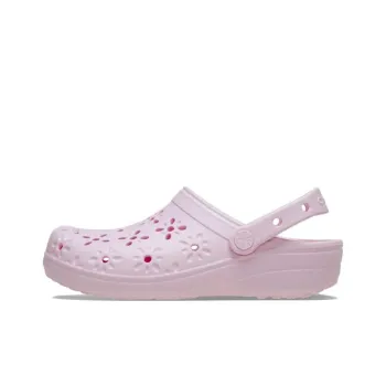 Crocs Classic Stamen Clogs Women's Pink