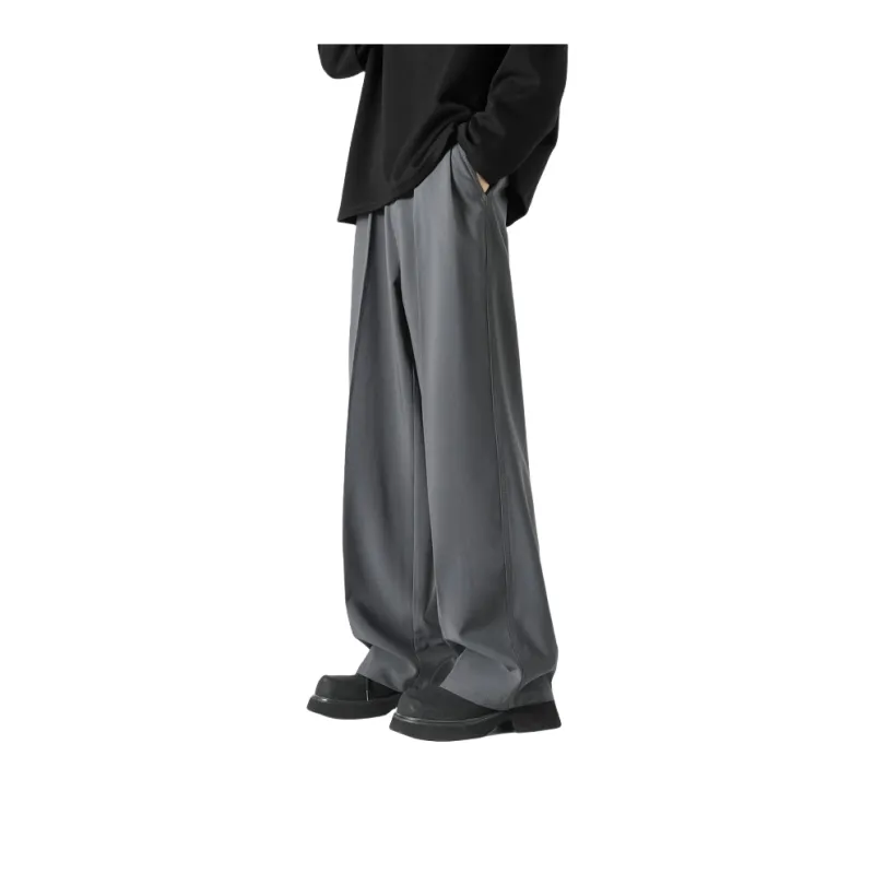 TESTUNG Classic Suit Trouser Style Unisex-8