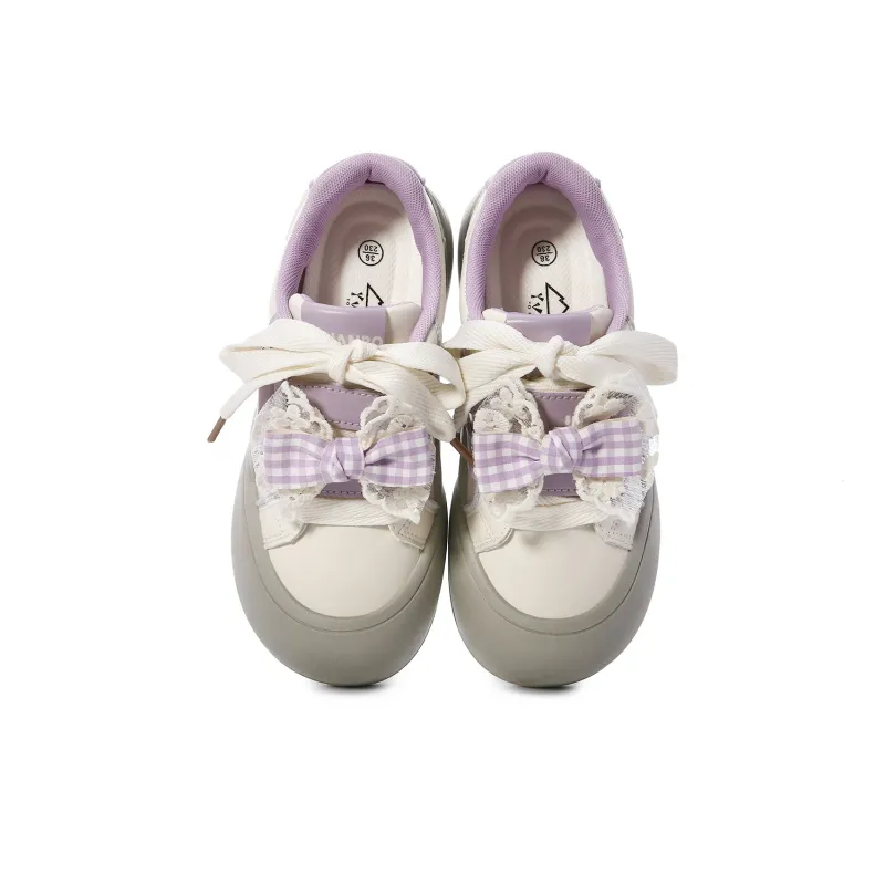 Lovely You Lightweight Anti Slip And Wear Resistant Low Top Skateboard Shoes Women's-33