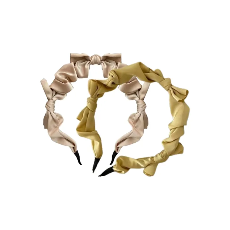 JIANYINGSHU Satin Headbands Women's-6