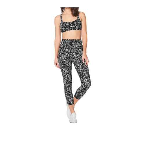 Lululemon Free To Be Bra Sports Underwear Women's Black Jacquard