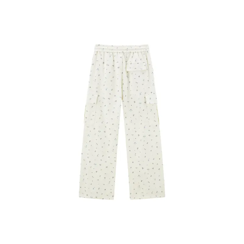 LEDIN Casual Pants Women's Cannoli Cream-1