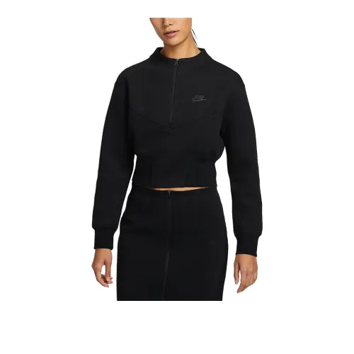 Nike Sportswear Tech Fleece Women's Cropped 1/2 Zip Top