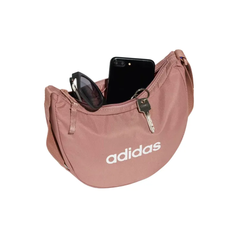 Adidas Polyester Shoulder Bag Men's Warm Clay & White-2