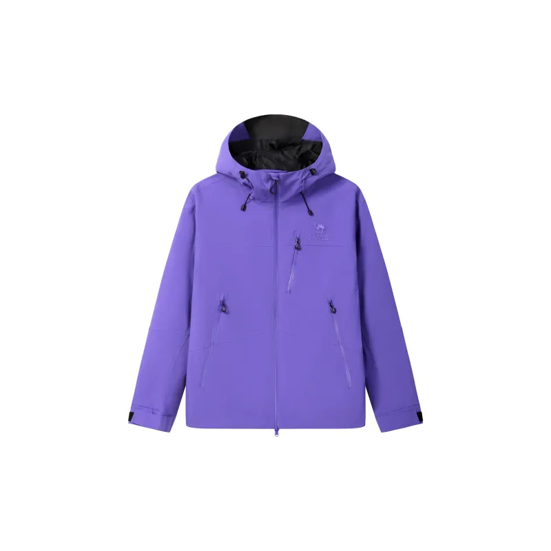CAMEL All weather Waterproof And Windproof To Keep Warm Windbreaker Jacket Unisex-4