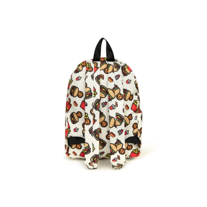 BABY MILO STORE BY A BATHING APE Polyester Backpack Regular Kids' Red/White-1