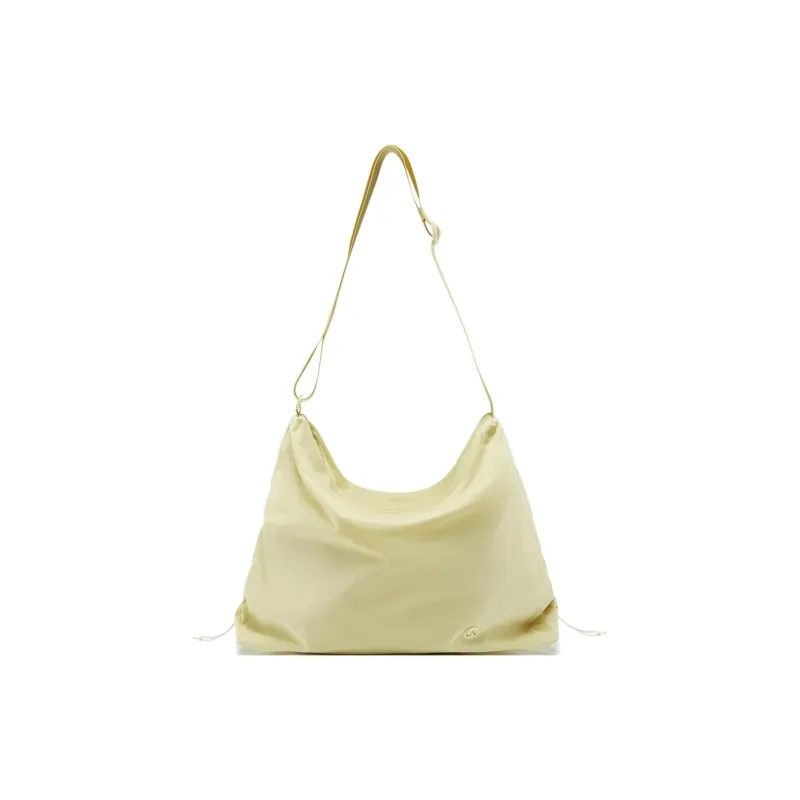 LiNing Polyester Shoulder Bag, Crossbody Bag Unisex Tender Goose Yellow-0