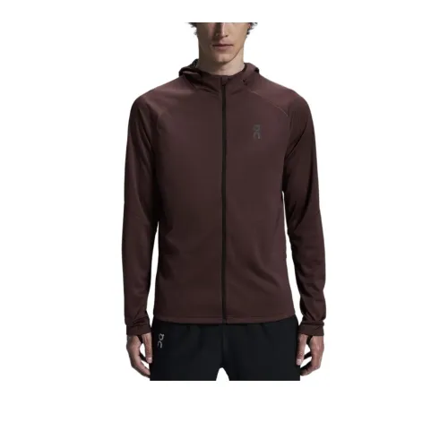 On Climate Zip Hoodie Jacket Men's Mulberry Purple