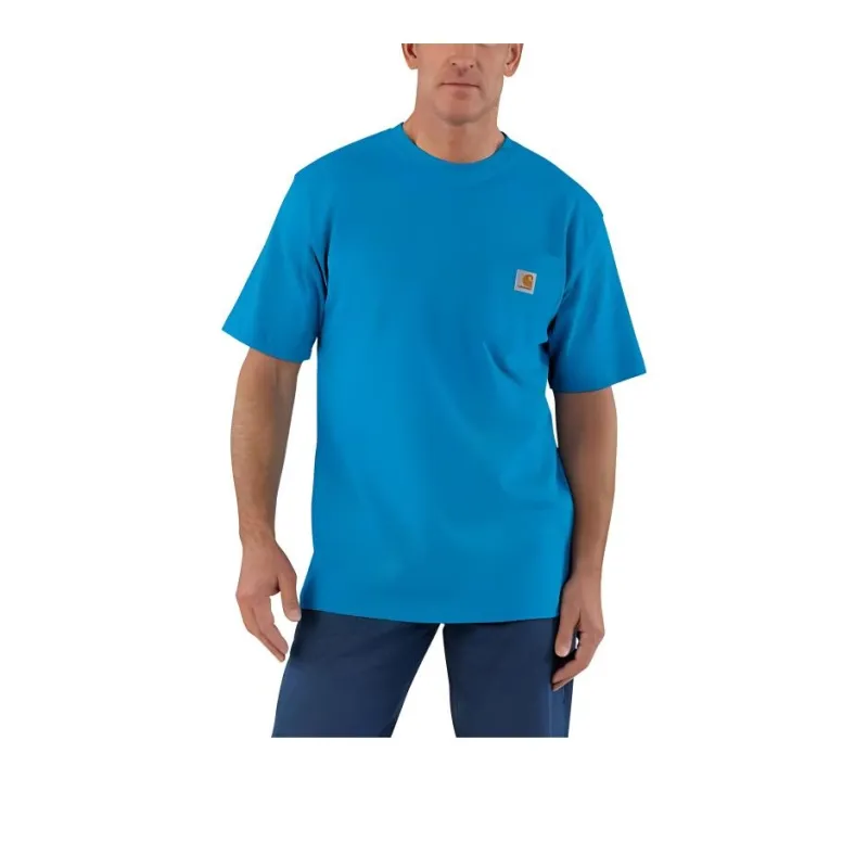 Carhartt T Shirts Men Blue-1