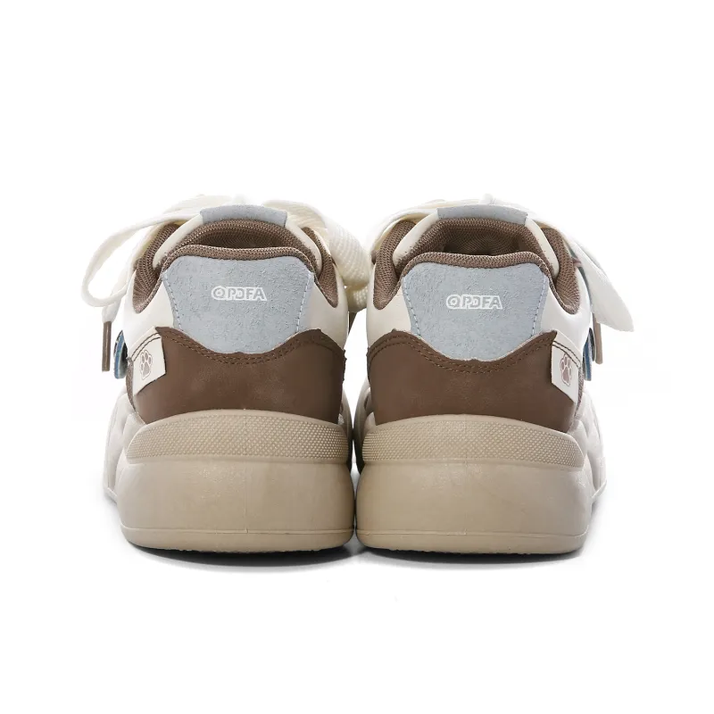 Lovely You Lightweight Anti Slip And Wear Resistant Low Top Skateboard Shoes Women's-22