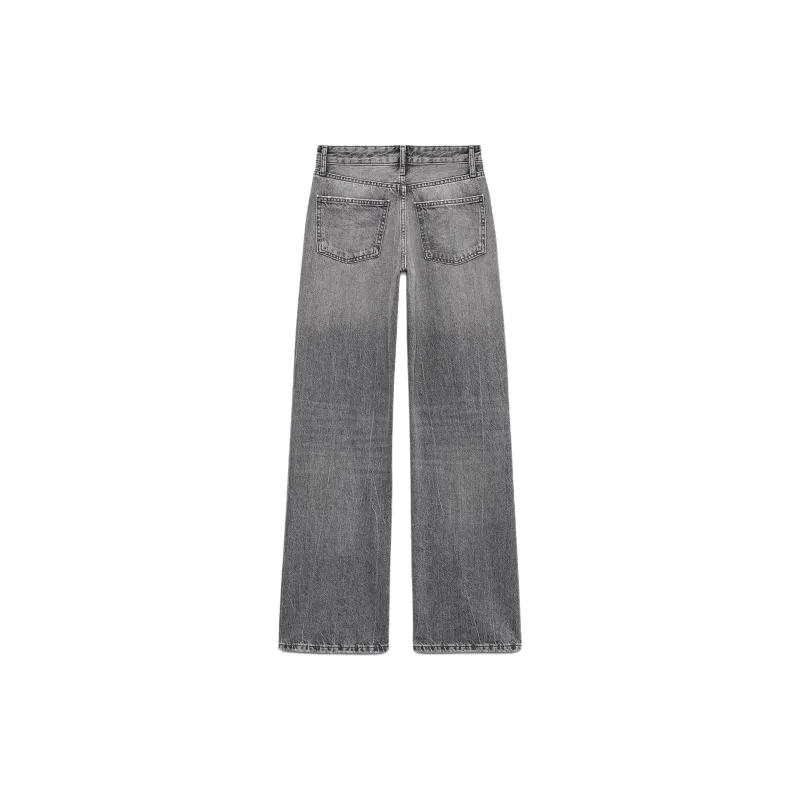 ZARA Trf Jeans Women's Gray-1