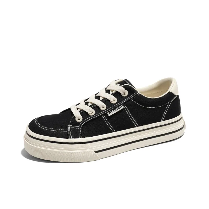 RENBEN Wear-resistant And Lightweight Low-Top Canvas Shoes Women's-6