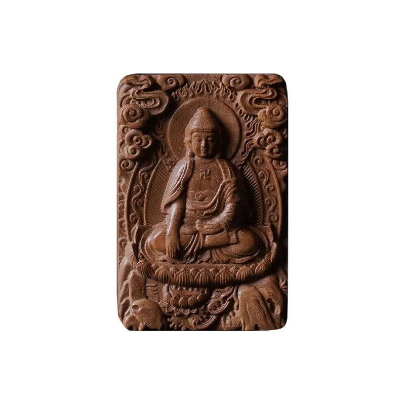 DALONG Old Mountain Sandalwood Pendants Unisex-19