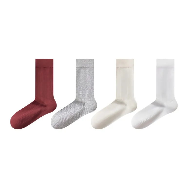 AOKANG Knee High Socks Women's 4 Pack-0