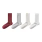 4-Pack (White+Milk White+Light Gray+Ancora Red)