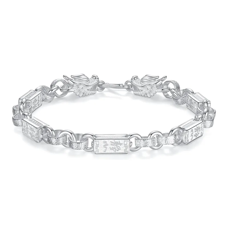 Original Summer S999 Fine Silver Bracelets Unisex-0
