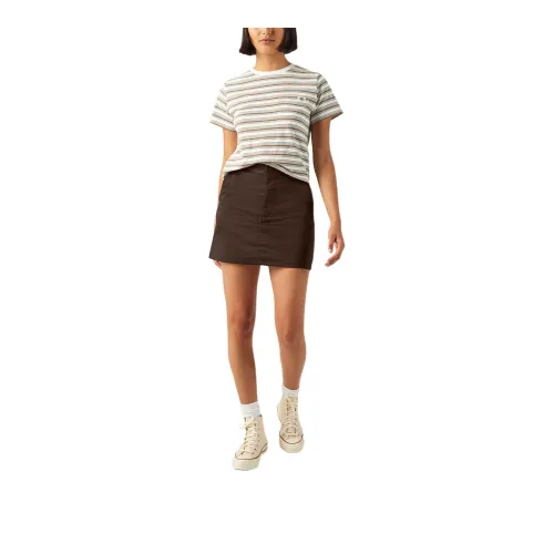 Dickies Casual Short Skirts Women's Brown