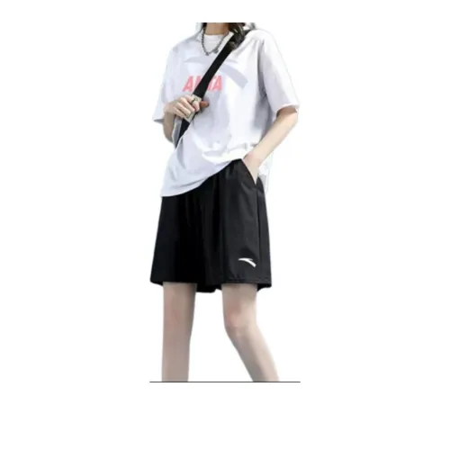 ANTA Casual Suits Women's Pure White+Basic Black