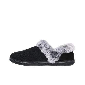 Skechers Cozy Non slip Lightweight Low Top Casual Shoes Women's Black