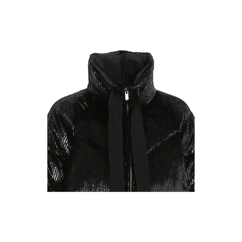PINKO Puffer Jacket Women's Black-5