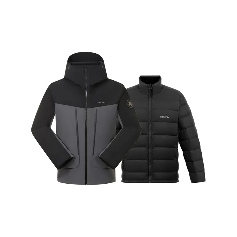 TOREAD Warm Wear Resistant Breathable Cold Resistant Water Repellent Windbreaker Jacket Unisex-2