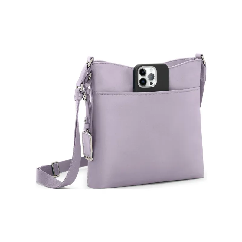 TUMI Nylon Shoulder Bag Crossbody Bag Women's Lavender-3